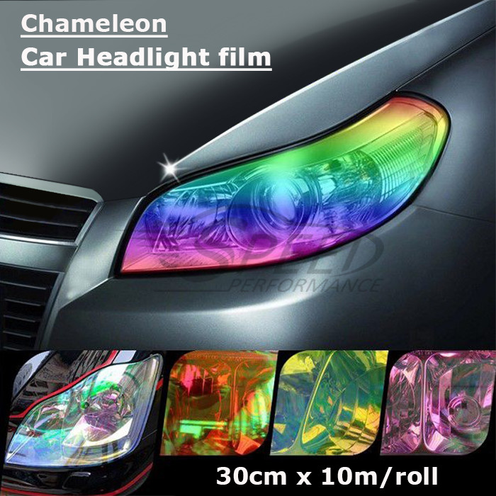 High Clear 3 layers chameleon headlight film