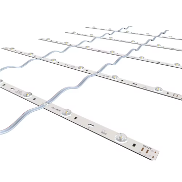 Aluminiowy pasek Light Light LEAD Pasek Lekkie pasek SMD2835 3030 LED STRATTICE Rozproszony 12 V 24 V 220V