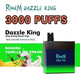 Disposable Electronic Cigarettes 3000 Puff with 8ml E-liquid