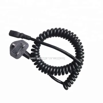 UK 250V 13A Copper Insulated PVC Power Cable with UK Plug to C13 for Home & Industrial Use