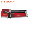 W12-12X2500 Máquina de rodadura de lámina de placa hidráulica CNC