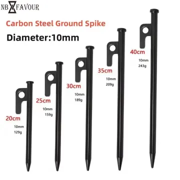 Camping Iron Peg Customized Color for Fixed Tent