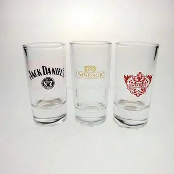 Jack daniels shot glass cups, weighs 73g