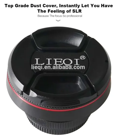 2016 trending items 37mm 0.45X Super fish eye+telephoto+wide angle lens