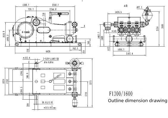 F 1300 Mud Pump Drilling Pump