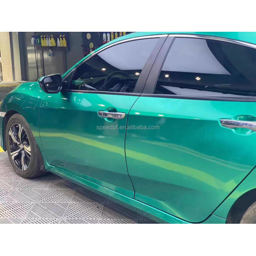 Gloss Metallic Emerald Green Car Vinyl