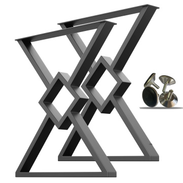 أرجل طاولة معدنية على شكل مثلث عالي مقاس 28 بوصة