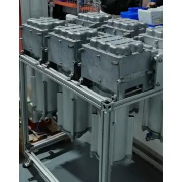 Modular Air Filter for large compressed air flows