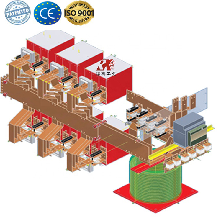 Caldeirão elétrico de indução para forno industrial