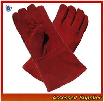 AXWG-15 leather working hand protection tools/leather working hand protection tools for welder/cheap leather working gloves