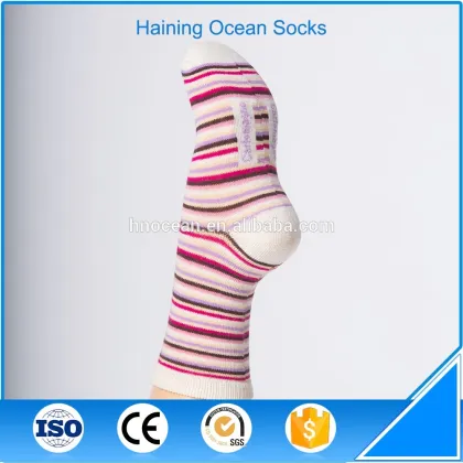 The processing factory cute stripe children kids seamless oem socks