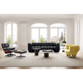 Nordic Light luxury Italian villa arc living room sofa cashmere sofa small family creative combination Microfiber Fabric set