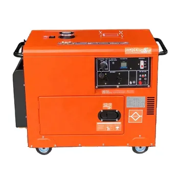 Sound Proof Diesel Generator 10kVA Hubei Titan Digital Panel 50Hz/60Hz 1 Year Warranty