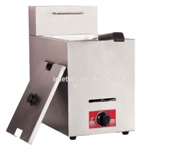 Small Size LPG Gas Deep Fryer Gas Deep Fryer