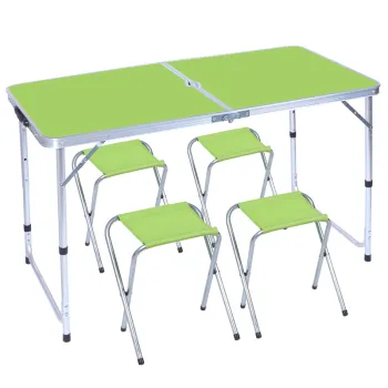 Wholesale Factory Price Portable Picnic Outdoor Folding Rectangular Dining Table