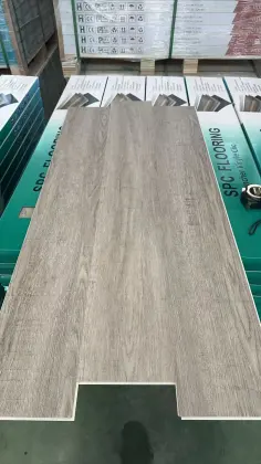 Waterproof SPC Flooring Minimalist Flame Retardant Plank