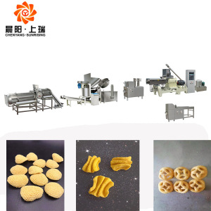 Puffed Bugles Doritos Chips Fried Snack Production Line