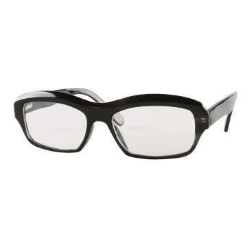 Handmade Chamfered Buffalo Horn Eyeglasses Frame