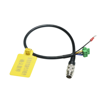M12/M16 metal aviation male plug connection cable