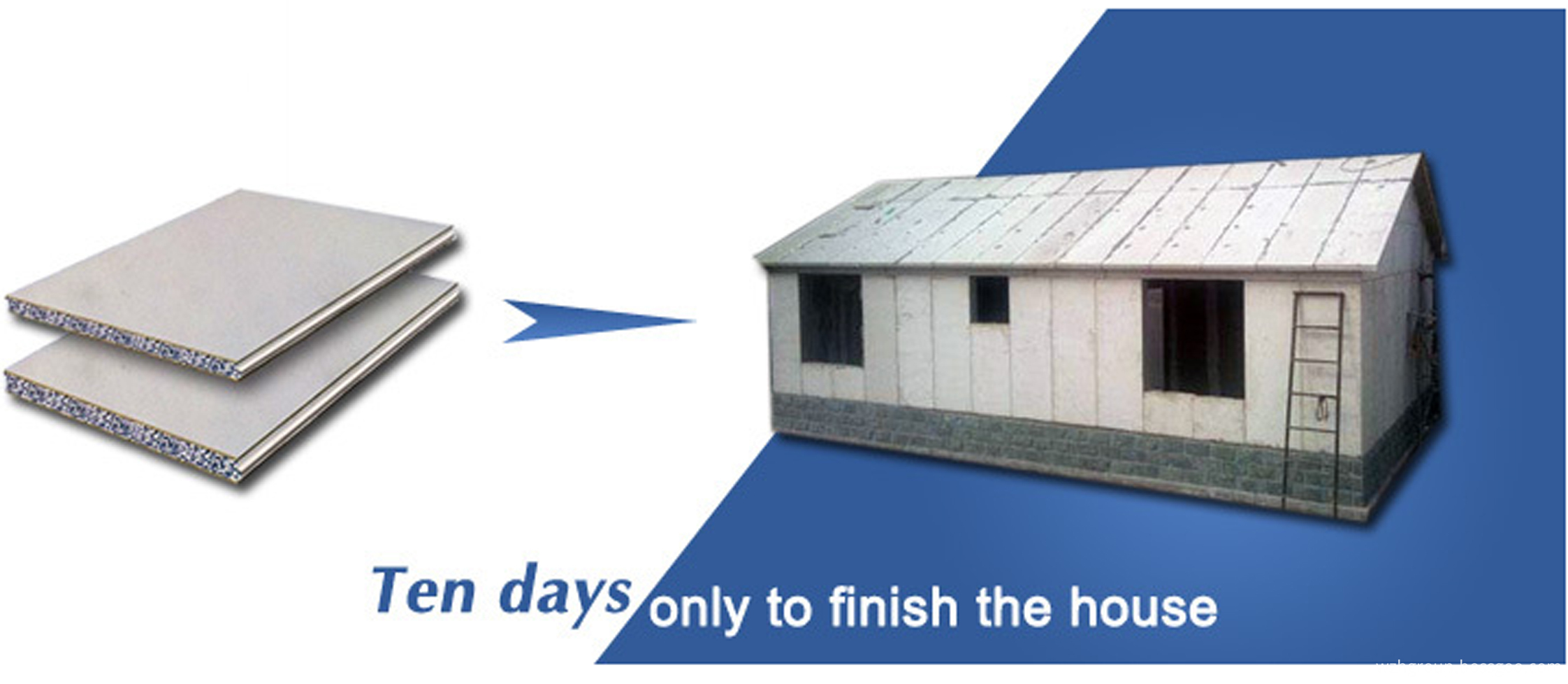 foam cement prefab house 1