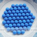 Wholesale Jelly Solid Round Fashion Acrylic Rubber Bead