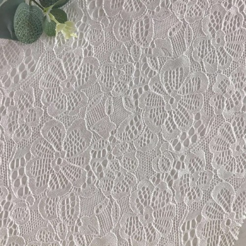 Floral Stretch Lace Fabric