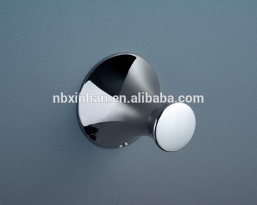 Contemporary styllish,wall mount,chrome plated brass single robe hook