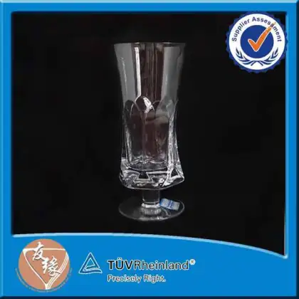 China handmade fancy vodka drinking glasses 300ml