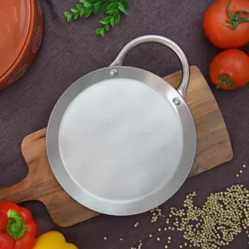 ARC Round Stainless Steel Tortillas Pan