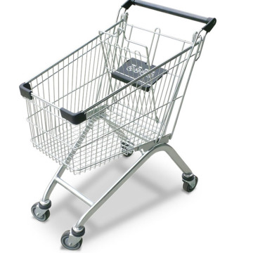 zinc-plated Metal Shopping Carts Supermarket Metal Shopping Trolleys Factory