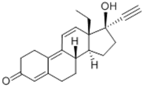 18,19-Dinorpregna-4,9,11-trien-20-yn-3-one,13-ethyl-17-hydroxy-,( 57276163,17a) CAS 16320-04-0