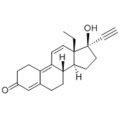 18,19-Dinorpregna-4,9,11-trien-20-yn-3-one, 13-éthyl-17-hydroxy -, (57276163,17a) CAS 16320-04-0