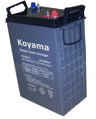 Scrubber Deep Cycle Battery 6V380ah