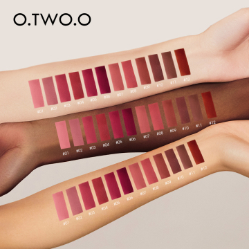 O.TWO.O Beauty Creamy Long Lasting Color Matte Finish Waterproof Liquid Lipstick