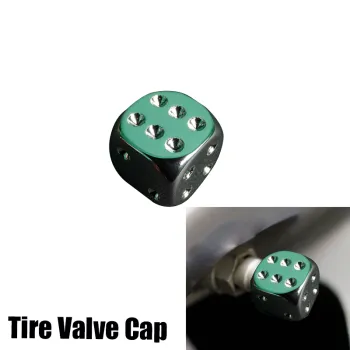 Customizable Car Tire Stem Valve Dust Caps and Aluminum Wheel Air Covers