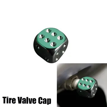 Customizable Car Tire Stem Valve Dust Caps and Aluminum Wheel Air Covers