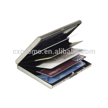 Latest Stainless Steel RFID Blocking Credit Card Holder for Men & Women - Stylish Travel Wallet - Best protection for your Bank