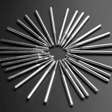 Professional Diamond-Coated Rotary Tool Bits with 2.3mm Shank for Precision Finishing and Engraving