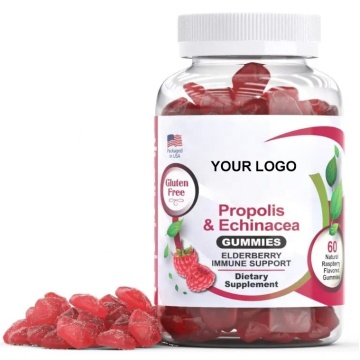 Propolis Echinacea Rasperby Elderberry Gummies