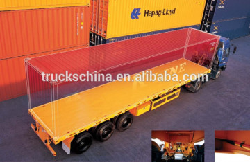 2 Axles 40ft container semi trailer