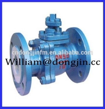 valve ball/ball valve with teflon lining