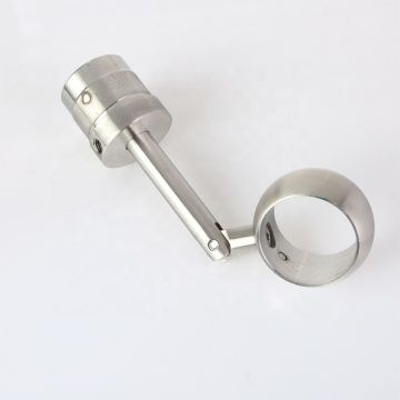 Stainless Steel Adjustable Handrail Support with Rings