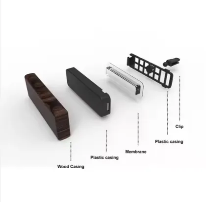 Premium Modern Car Perfume with Black Wood Clip