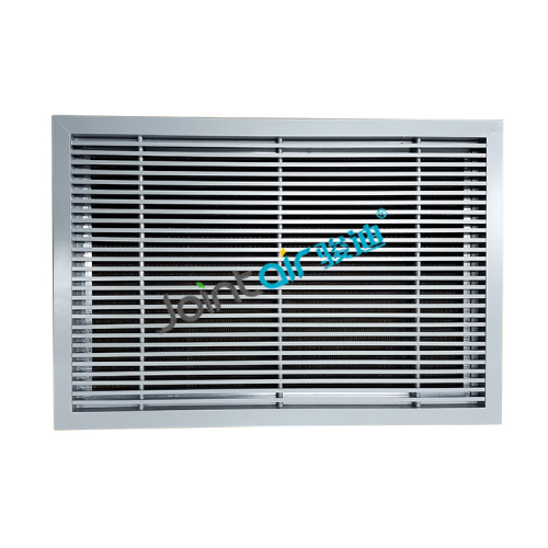 Grille de barre de sol en aluminium HVAC avec écran de filtre