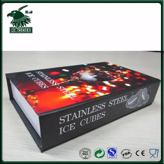 Dice ice cube, Whisky Stone, stainless steel ice cube