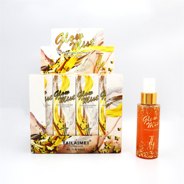 Tailaimei Body Shimmer Fixing Shine Glow Mist - OEM ODM Hydrating Makeup Setting Spray