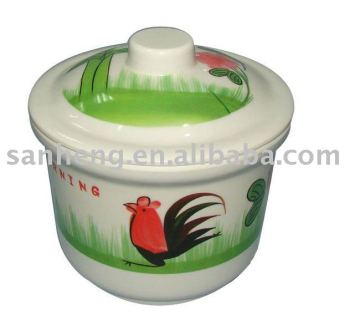 melamine sugar pot