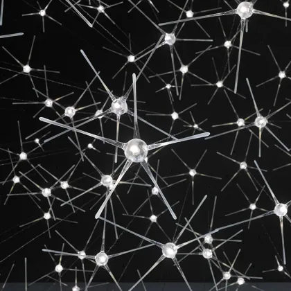 Artistic Starry Sky Customizable Mall Decoration Chandelier