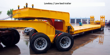 Low bed Trailers, Lowboy Trailers