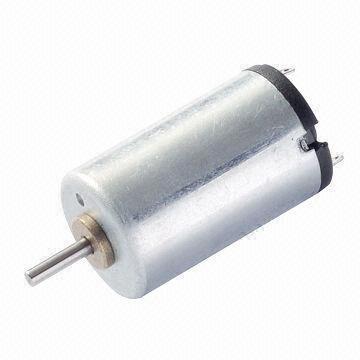 Precious Metal Brush Motor, Measures 12 x 20mm, Used for Digital Cameras and Electrical Shavers